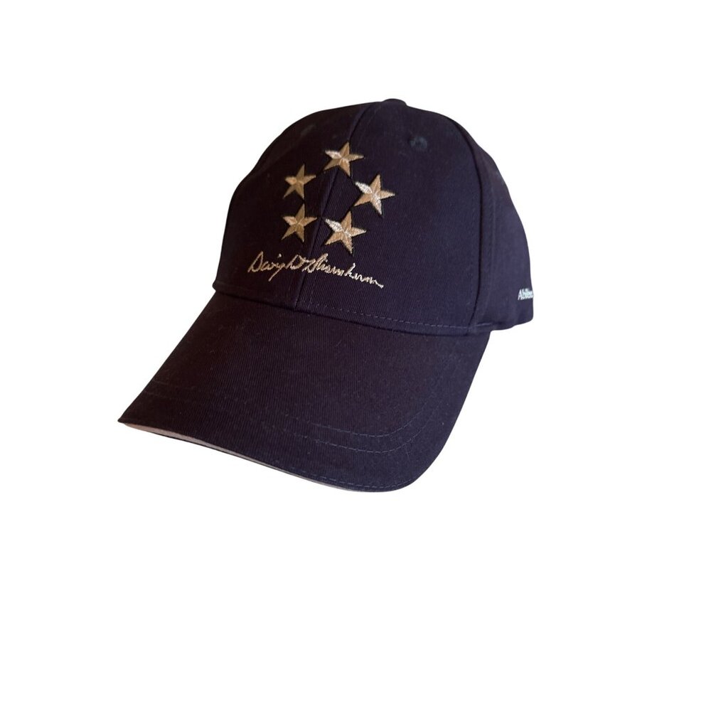 Navy Blue Eisenhower Presidential Library & Museum Adjustable Baseball Cap Cotto